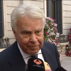 Felipe González: "Quiero mandar toda mi solidaridad a la Roja"