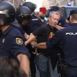 Cinco detenidos en Madrid en las protestas republicanas
