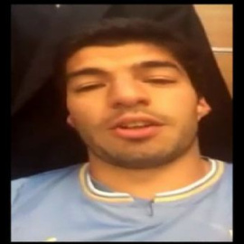 Emotivo mensaje del jugador de Uruguay, Luis Suarez