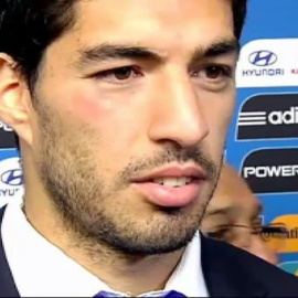 Luis Suárez: "Son cosas que pasan dentro de la cancha, no hay que darle importancia"