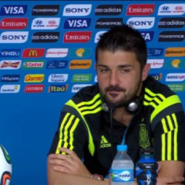 Villa: "Me gustaría jugar en la Selección toda la vida, hasta los 55 años"