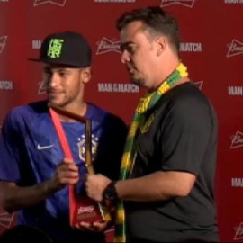 Neymar: "Estoy disputando partidos con los que he soñado toda mi vida"