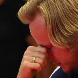 Rakitic se despide del Sevilla entre lágrimas de emoción