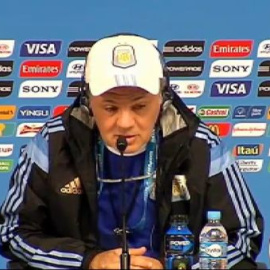 Sabella: "Messi está haciendo un buen Mundial"