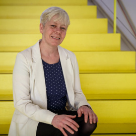 Karen A. Purcell durante su visita a Madrid / Álvaro Muñoz Guzmán / SIN