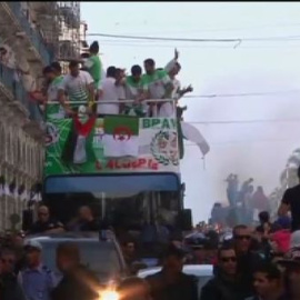 Argelia recibe a su selección como a héroes