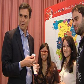 'Batalla' audiovisual en las primarias socialistas 