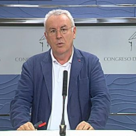 Cayo Lara califica de "verguenza" las declaraciones de Rosell