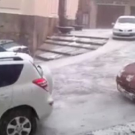 Tormentas y nevadas en pleno verano
