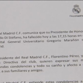 Muere Di Stefano, un grande del fútbol