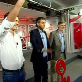 Los aspirantes a la Secretaría General del PSOE debaten por el voto de los militantes
