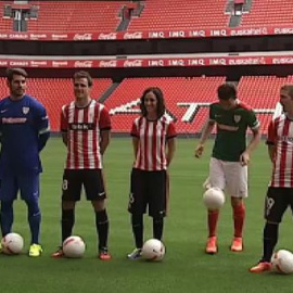 El Athletic Club presenta las nuevas equipaciones