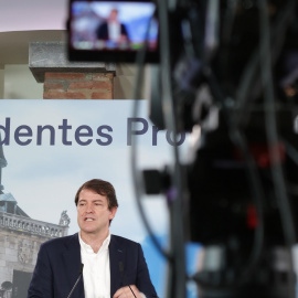 El presidente del PP de Castilla y León y presidente de la Junta de Castilla y León, Alfonso Fernández Mañueco, en una imagen de archivo del 27 de noviembre de 2021.