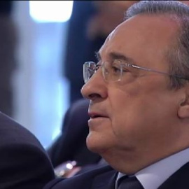 Florentino Pérez da las gracias a "los rivales en el terreno de juego que han homenajeado a nuestra leyenda" en referencia a Di Stéfano