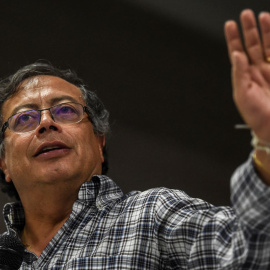 El presidente de Colombia, Gustavo Petro, pronuncia un discurso en Buenaventura, Colombia, a 6 de septiembre de 2022.