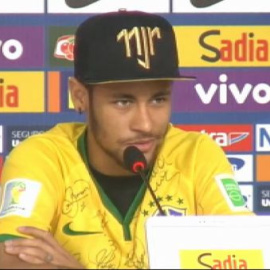 Lágrimas de Neymar recordando la entrada de Zúñiga