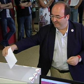 Iceta no desvela su favorito y asegura que los socialistas catalanes están "tranquilos"