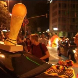 Euforia en Berlín tras la victoria de Alemania