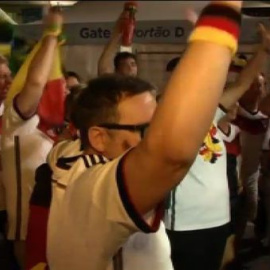 La alegría alemana se desborda en Maracaná