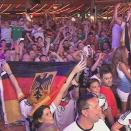 Así se vivió en España la victoria de Alemania
