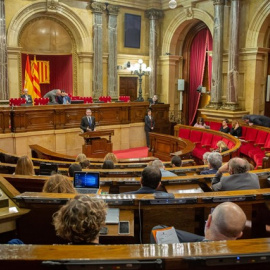 El debat al Parlament d'aquesta setmana. EUROPA PRESS / DAVID ZORRAKINO.