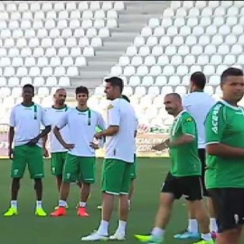 El Córdoba inicia la pretemporada como equipo de Primera División