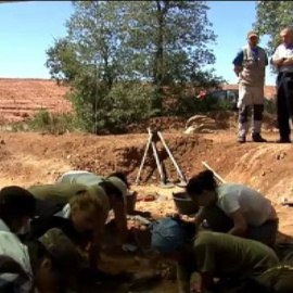 Localizan cuatro fosas comunes del franquismo en el monte de Estépar