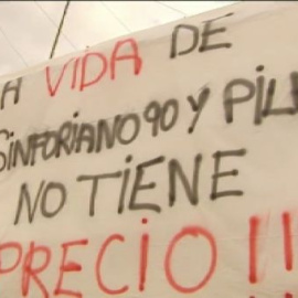 Los nonagenarios de Lanzarote pendientes de un desahucio