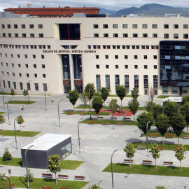 Vista general de la Audiencia Provincial de Navarra.