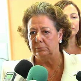 Rita Barberá manda "ánimo" a Carlos Fabra