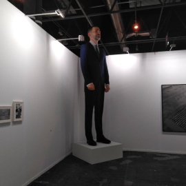 'Ninot', de Santiago Sierra. /EUROPA PRESS