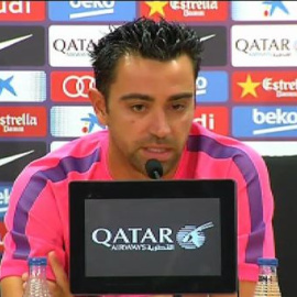 Xavi anuncia su adiós a la selección española