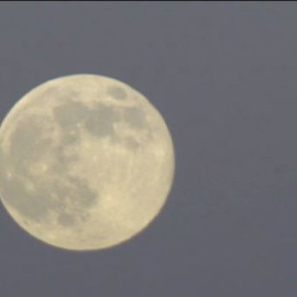  La Superluna se alinea con la sombra del Teide