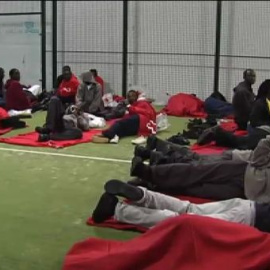 Las últimas oleadas de inmigrantes colapsan el CETI de Tarifa