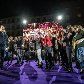 Acto de Unidas Podemos con la vuelta de Pablo Iglesias / Daniel Gago - Podemos