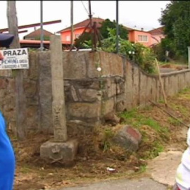 Consternación en una aldea de Pontevedra por el robo de un Cristo de piedra