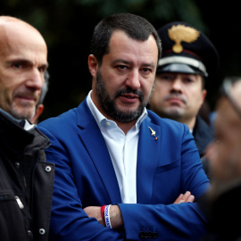 El vicepresidente y ministro del Interior italiano, Matteo Salvini.- REUTERS