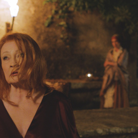 Ingrid Caven, en una secuencia de la película.