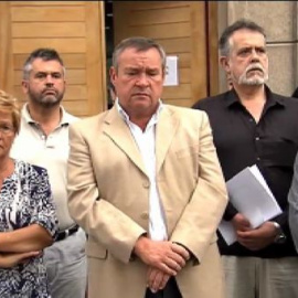 Minuto de silencio en Laredo por el asesinato de la playa 