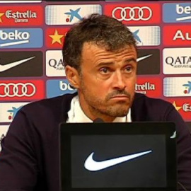 Luis Enrique: "Messi es el mejor del mundo, incluso defendiendo"