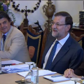  Rajoy y Merkel se reúnen en Santiago