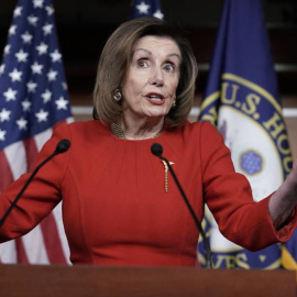 La presidenta de la Cámara de Representantes de EEUU, Nancy Pelosi