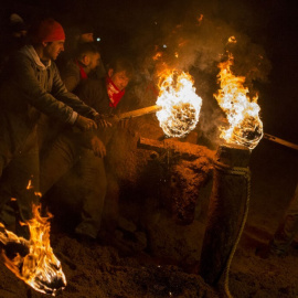 Imagen de archivo de la celebración del Toro Jubilo en Medinaceli.