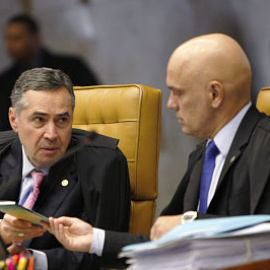 El juez Celso de Mello, del Tribunal Supremo, emitiendo su voto en una de las causas, de la que además es relator. Rosinei-Coutinho/SCO/STF