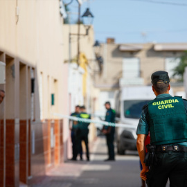 Imagen de archivo de agentes de la Guardia Civil actuando en un crimen machista.