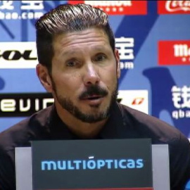  Simeone: "En el segundo tiempo el Rayo jugó mejor"