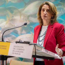 La vicepresidenta tercera y ministra para la Transición Ecológica, Teresa Ribera