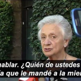 Ferrusola se disculpa por mandar a la mierda a un periodista