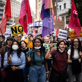 Imagen de la manifestación por la 'Huelga global por el clima'-24/09/2021