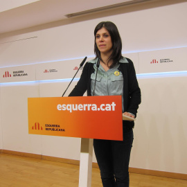 Marta Vilalta, la portaveu d'ERC. EUROPA PRESS.